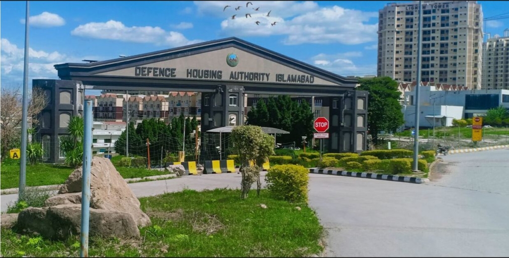 Modern and well-planned residential scene in DHA Islamabad, a top choice for living in the city's best areas